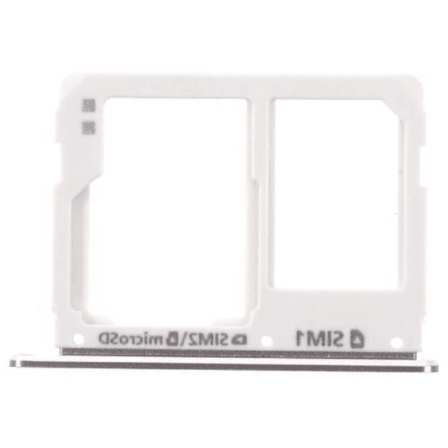 Tiroir Sim Premium Samsung Galaxy A3 2016 A310/Galaxy A5 2016 A510 Argent