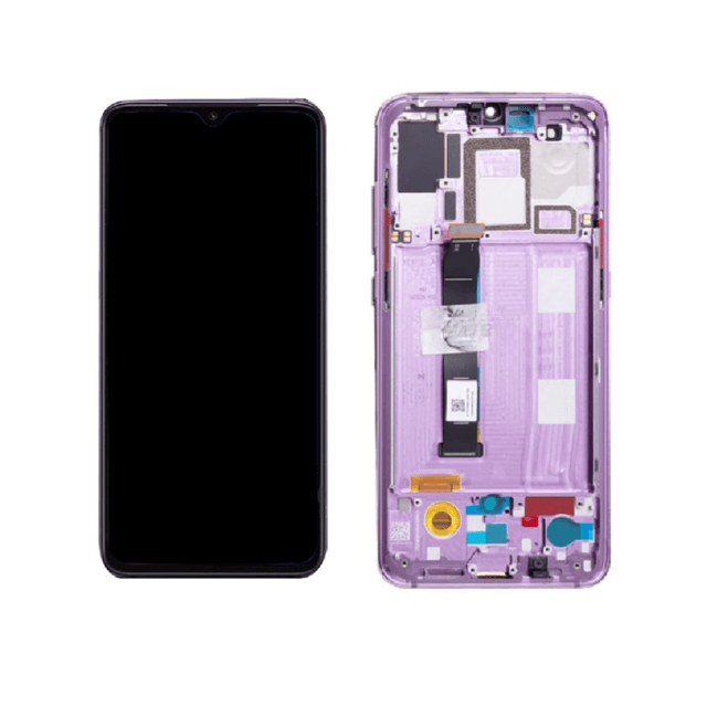Ecran Tactile avec Châssis Xiaomi Mi 9 Violet
