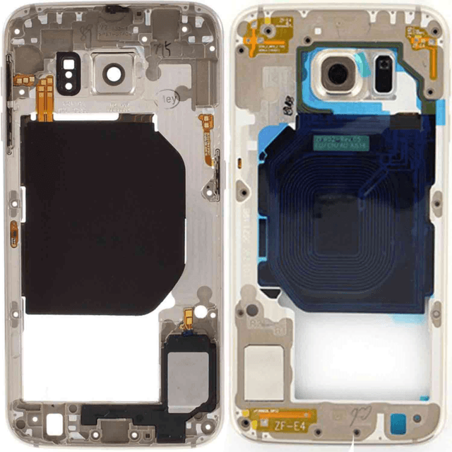 Coque de Réparation Samsung Galaxy S6 G920 (Châssis) Or