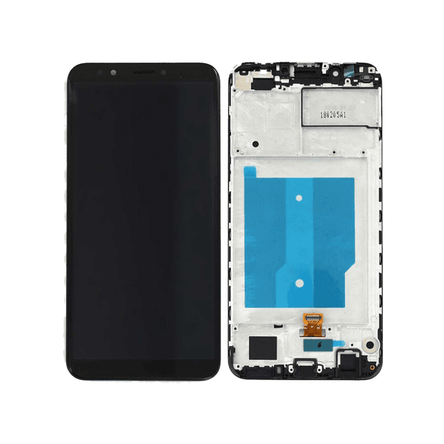 Ecran Tactile avec Châssis Huawei Y7 2018 Noir