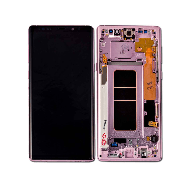 Ecran Tactile Original Refurb avec Châssis (PIEC) Samsung Galaxy Note 9 N960 Violet