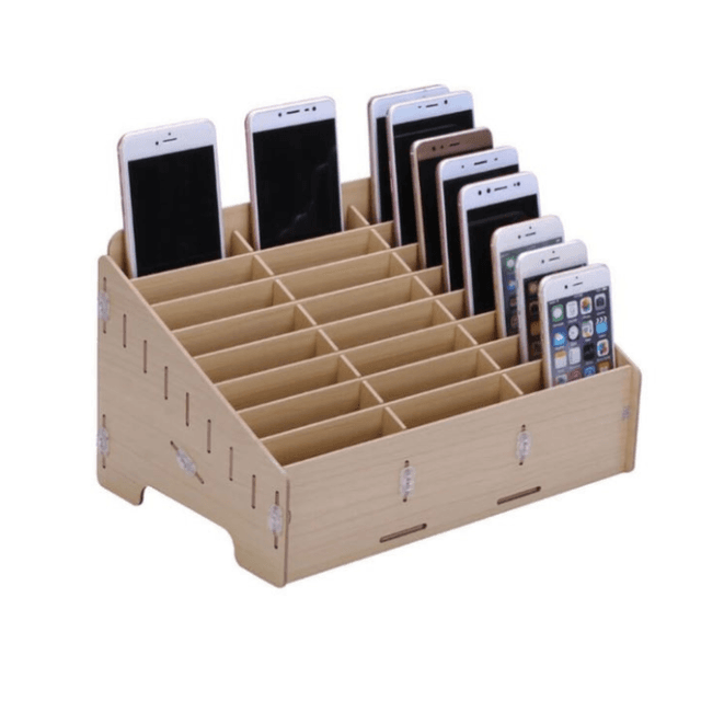 Stand d'Organisation de Smartphones Sunshine 24 Places
