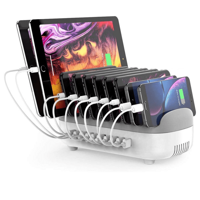 Station de Chargement Orico (10x USB) 120W Blanc