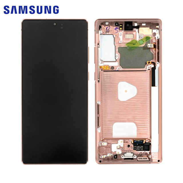 Ecran Tactile Original Samsung Galaxy Note 20 5G N981/Galaxy Note 20 N980 GH82­-23495B GH82-­23733B Bronze Mystique