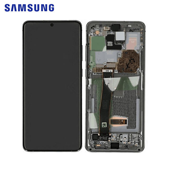 Ecran Tactile Original Samsung Galaxy S20 Ultra G988 GH82-22327C GH82-26033C Cloud White