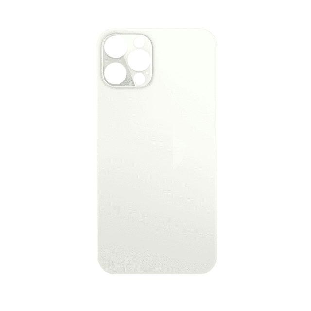 Vitre Arrière Apple iPhone 12 Pro Max (Laser LH) Argent