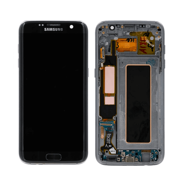 Ecran Tactile Original Refurb avec Châssis (PIEC) Samsung Galaxy S7 Edge G935 Noir