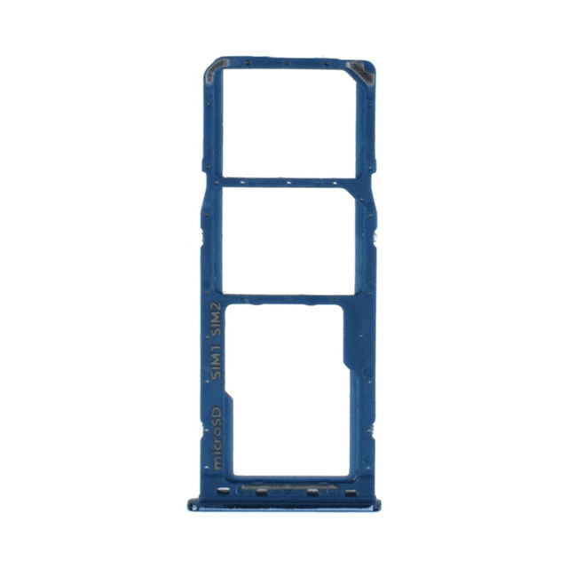 Tiroir Sim Premium Samsung Galaxy A20 A205 Bleu
