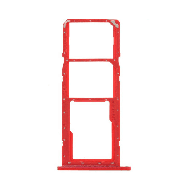 Tiroir Sim Premium Samsung Galaxy A20 A205 Rouge