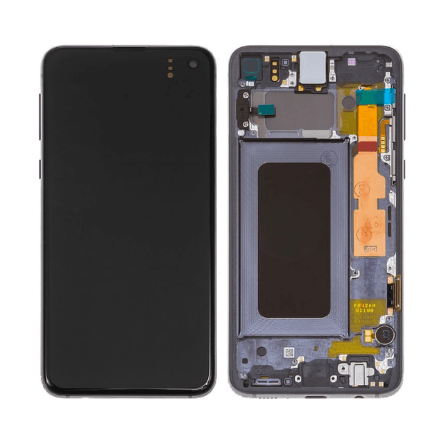 Ecran Tactile Original Refurb avec Châssis (PIEC) Samsung Galaxy S10e G970 Noir
