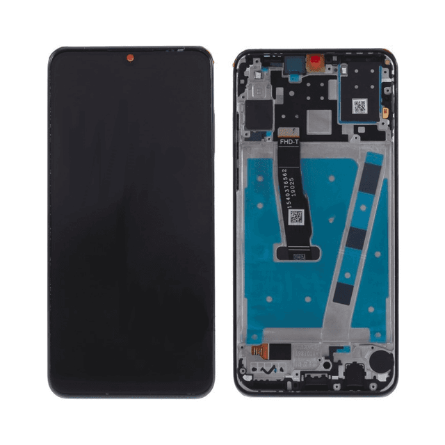 Ecran Tactile OEM avec Châssis Huawei P30 Lite Noir