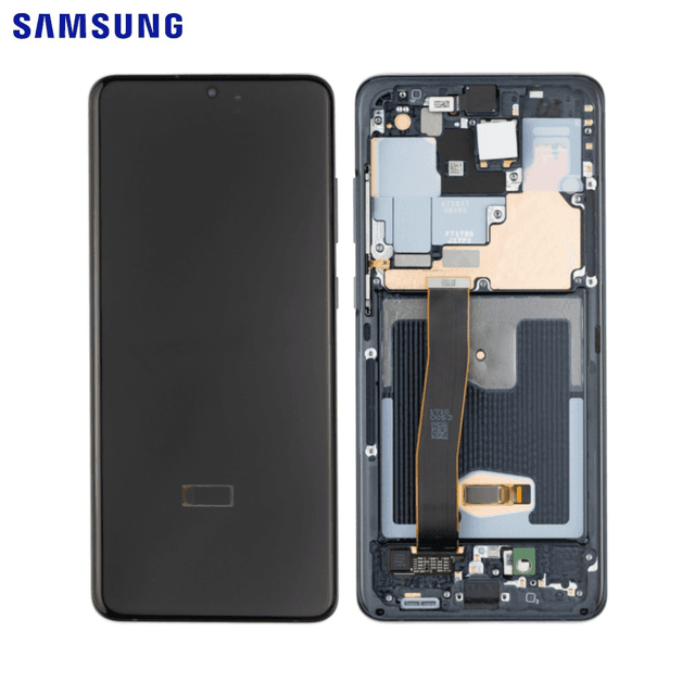 Ecran Tactile Original Samsung Galaxy S20 Ultra G988 GH82-26032A GH82-26033A Noir Cosmique