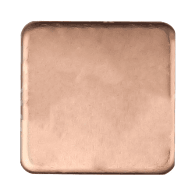 Plaques de Cuivre pour Refroidissement de Composants 15x15x1.2mm