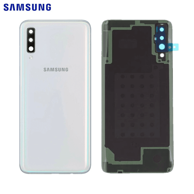 Cache Arrière Original Samsung Galaxy A70 A705 GH82-19467B GH82-19796B Nacre Blanc