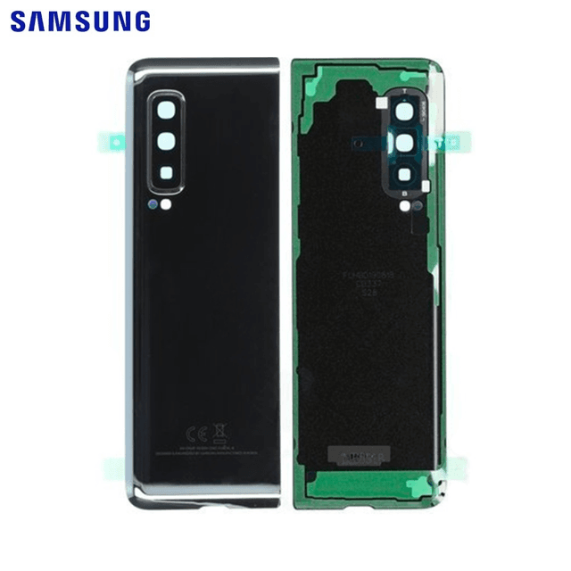 Cache Arrière Original Samsung Galaxy Fold F900 GH82-19587B Noir Cosmos