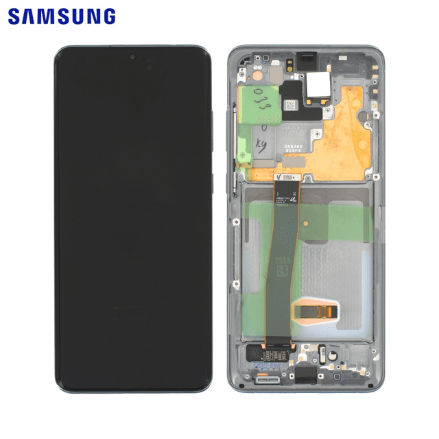 Ecran Tactile Original Samsung Galaxy S20 Ultra G988 GH82-26032B GH82-26033B Gris Cosmique