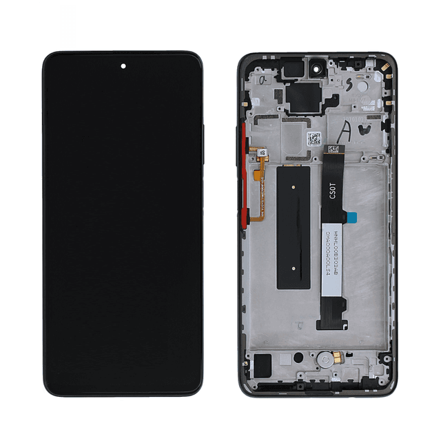 Ecran Tactile Premium avec Châssis Xiaomi Mi 10T Lite 5G/Redmi Note 9 Pro 5G Bleu Azur