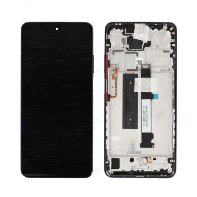 Ecran Tactile Premium avec Châssis Xiaomi Mi 10T Lite 5G/Redmi Note 9 Pro 5G Gris Perle
