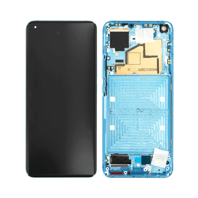 Ecran Tactile avec Châssis Xiaomi Mi 11 5G Bleu Horizon
