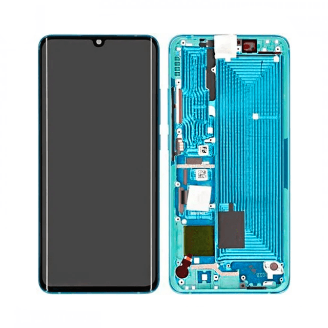Ecran Tactile avec Châssis Xiaomi Mi Note 10/Mi Note 10 Pro Vert