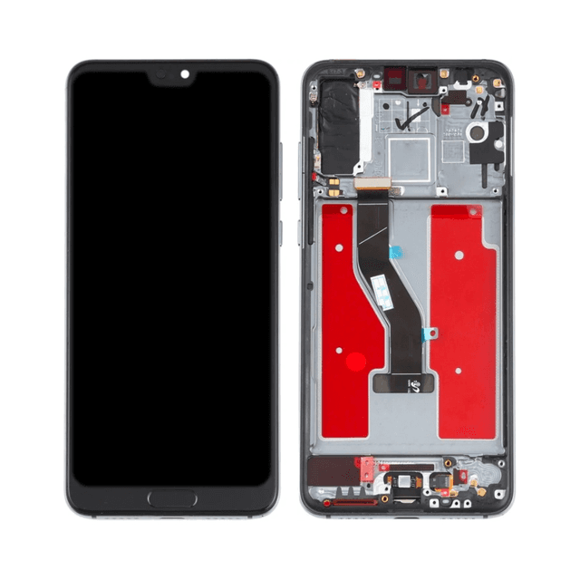 Ecran Tactile avec Châssis Huawei P20 Pro TFT Bleu