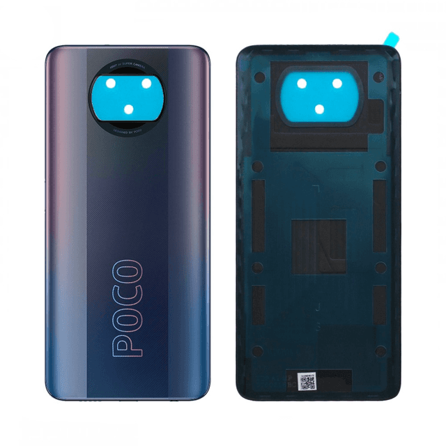 Cache Arrière Premium Xiaomi Poco X3 Pro Noir Obscure