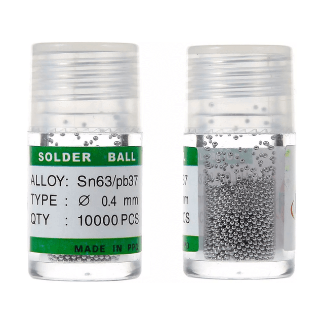 Billes d'Étain 0,4mm Sn63/Pb37 (10000 pcs)