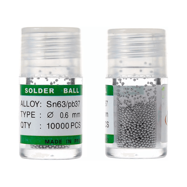 Billes d'Étain 0,6mm Sn63/Pb37 (10000 pcs)