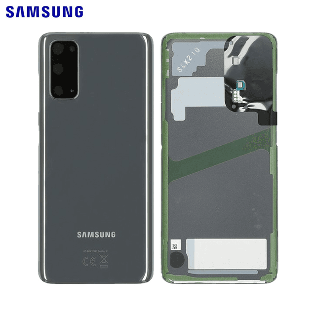 Cache Arrière Original Samsung Galaxy S20 G980/Galaxy S20 5G G981 GH82-21576A GH82-22068A Gris