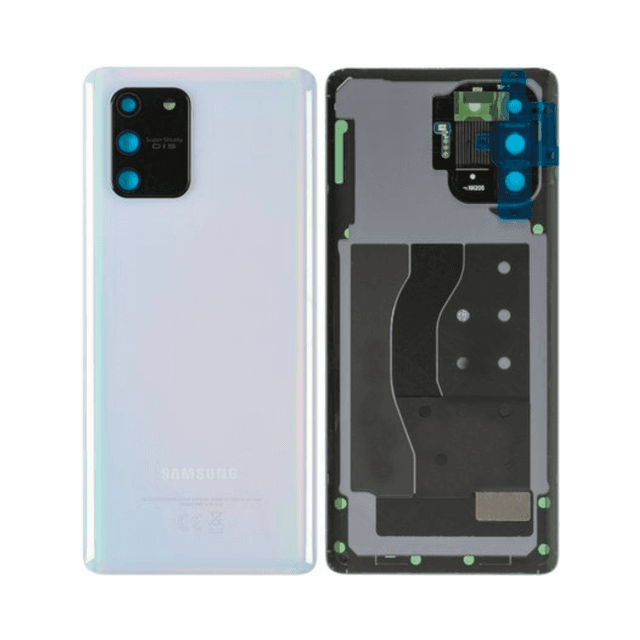 Cache Arrière Premium Samsung Galaxy S10 Lite G770 Blanc Prism