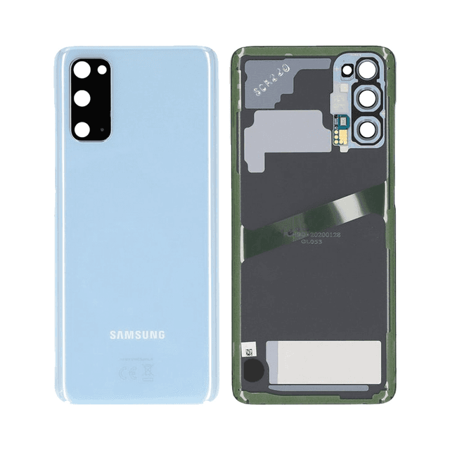 Cache Arrière Premium Samsung Galaxy S20 G980/Galaxy S20 5G G981 Bleu