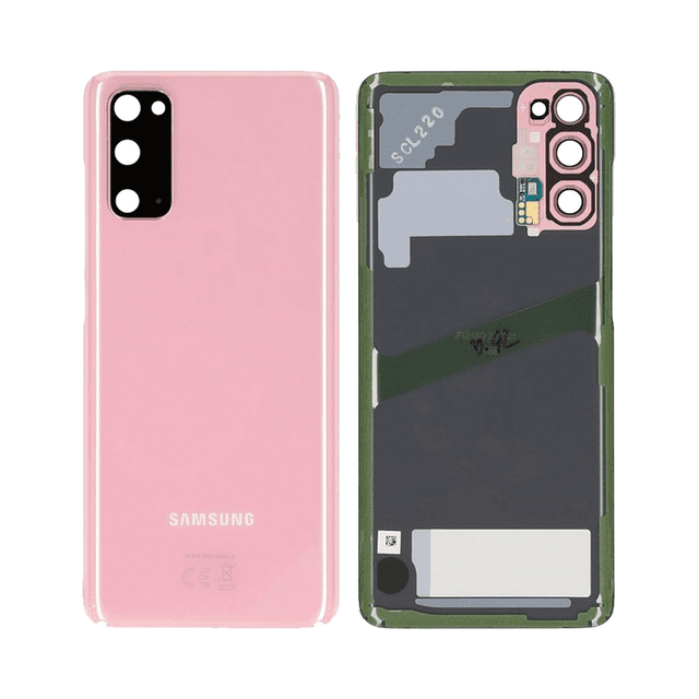 Cache Arrière Premium Samsung Galaxy S20 G980/Galaxy S20 5G G981 Rose