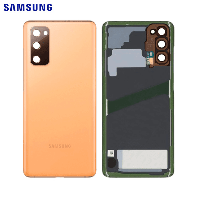 Cache Arrière Original Samsung Galaxy S20 FE 5G G781/Galaxy S20 FE 4G G780 GH82-24263F Cloud Orange