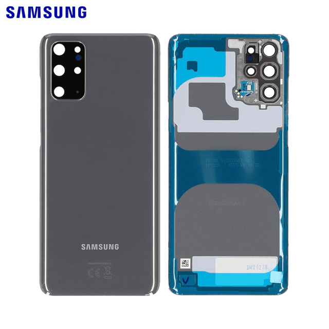 Cache Arrière Original Samsung Galaxy S20 Plus 5G G986/Galaxy S20 Plus G985 GH82-21634E Gris