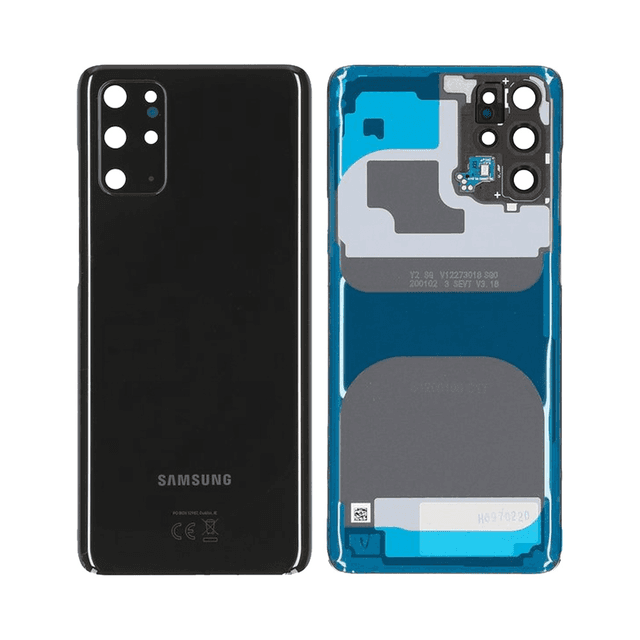 Cache Arrière Premium Samsung Galaxy S20 Plus 5G G986/Galaxy S20 Plus G985 Noir
