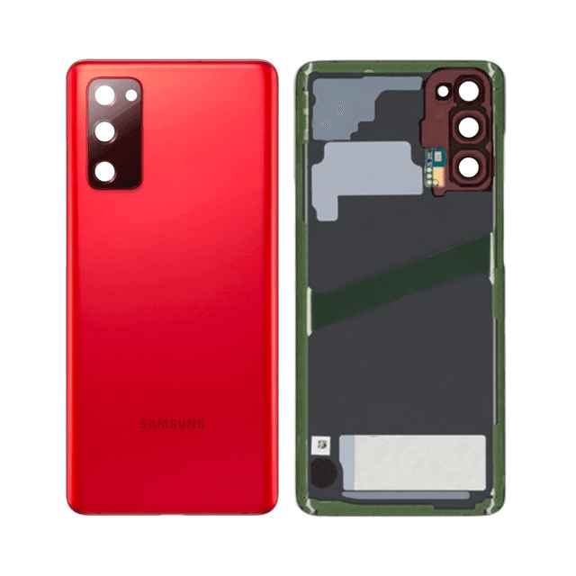 Cache Arrière Premium Samsung Galaxy S20 FE 5G G781/Galaxy S20 FE 4G G780 Cloud Red