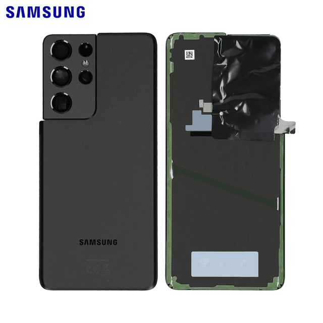 Cache Arrière Original Samsung Galaxy S21 Ultra 5G G998 GH82-24499A Phantom Black