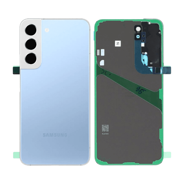 Cache Arrière Premium Samsung Galaxy S22 Plus S906 Bleu Ciel