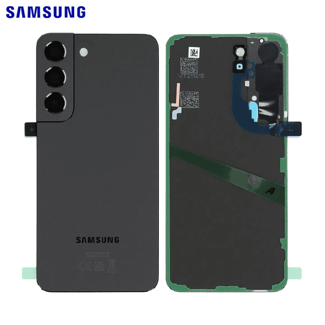Cache Arrière Original Samsung Galaxy S22 S901 GH82-27434A GH82-27435A Noir