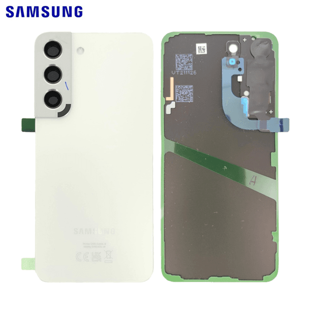 Cache Arrière Original Samsung Galaxy S22 S901 GH82-27434B GH82-27435B Blanc
