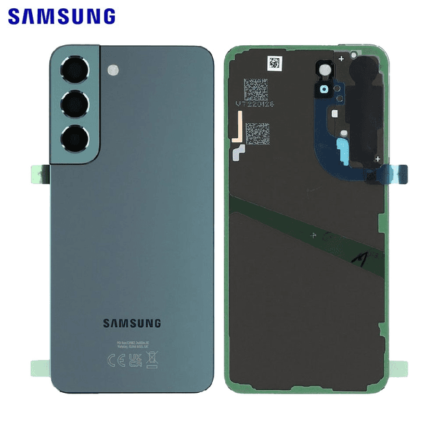 Cache Arrière Original Samsung Galaxy S22 S901 GH82-27434C GH82-27435C Vert