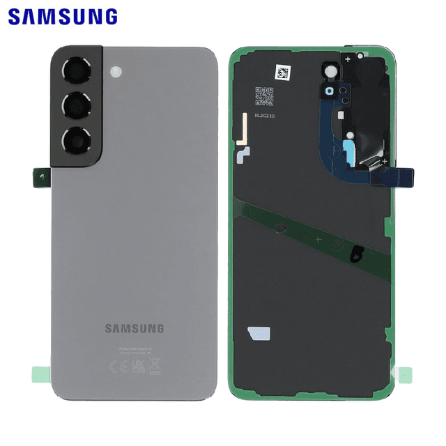 Cache Arrière Original Samsung Galaxy S22 S901 GH82-27434E GH82-27435E Gris