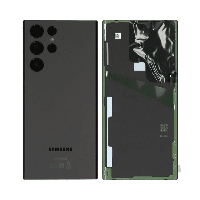 Cache Arrière Premium Samsung Galaxy S22 Ultra S908 Noir