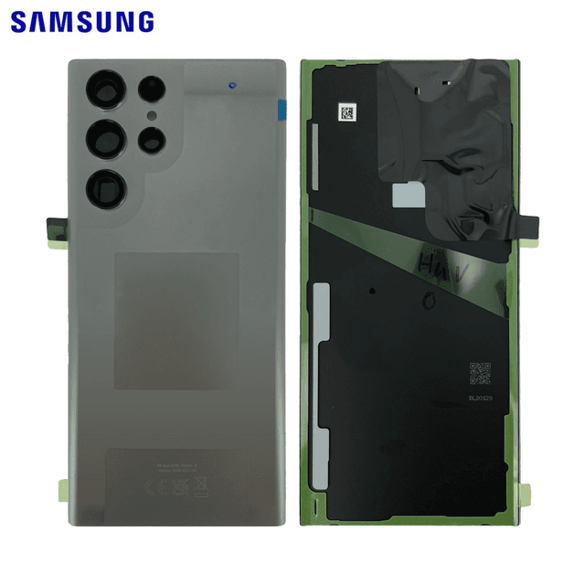 Cache Arrière Original Samsung Galaxy S22 Ultra S908 GH82-27457E GH82-27458E Gris