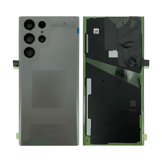 Cache Arrière Premium Samsung Galaxy S22 Ultra S908 Gris