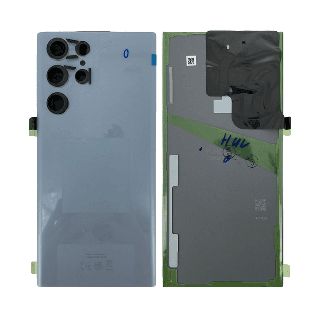 Cache Arrière Premium Samsung Galaxy S22 Ultra S908 Bleu Ciel