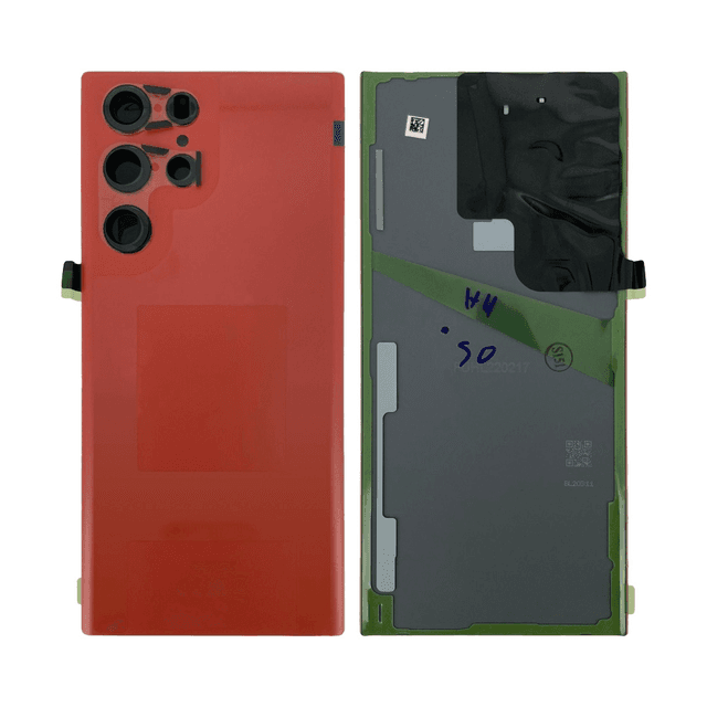 Cache Arrière Premium Samsung Galaxy S22 Ultra S908 Rouge