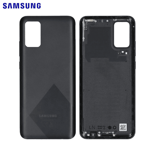 Cache Arrière Original Samsung Galaxy A02s A025 GH81-20239A Noir