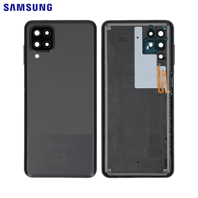 Cache Arrière Original Samsung Galaxy A12 A125 GH82-24487A Noir
