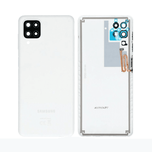 Cache Arrière Premium Samsung Galaxy A12 A125 Blanc